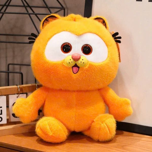 Gấu bông mèo cam Garfield là món đồ chơi nhồi bông chất lượng cao, phù hợp cho cả trẻ em và người lớn