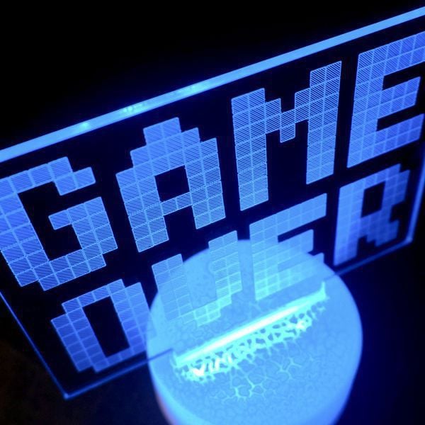Mua Đèn LED 3D RGB trang trí bàn Gaming Nintendo tặng kèm remote có bảo hành