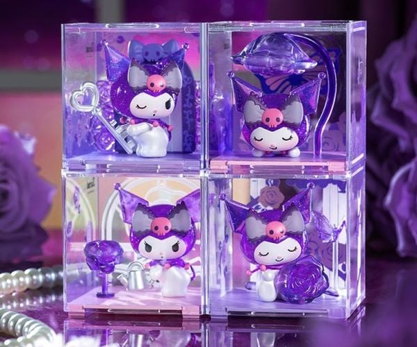 Mô Hình Kuromi Dream Rose Garden Moetch Blind Box MM01 mở hộp random nhận mô hình siêu cute dễ thương