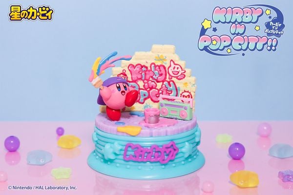 Hộp Mù Kirby in Pop City Re-Ment Blind Box 20859 mô hình siêu đáng yêu, có tại nShop