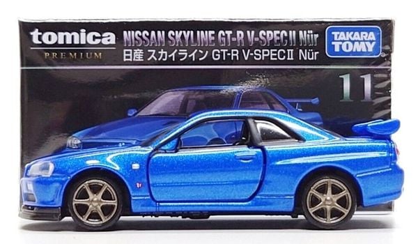 Thêm ngay siêu phẩm Tomica Premium No. 11 Nissan Skyline GT-R V-Spec II Nur vào bộ sưu tập xe mô hình cao cấp của bạn