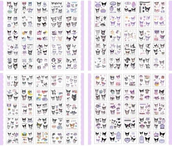 Đặt mua Hình dán Sticker chống nước Sanrio Kuromi giao hỏa tốc 1 tiếng Hà Nội Sài Gòn