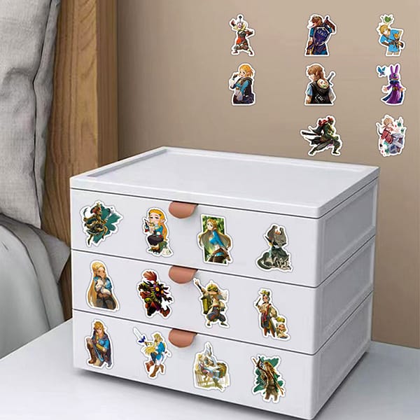 Shop bán sticker dán chống thấm hình game Nintendo Zelda Tears of the Kingdom