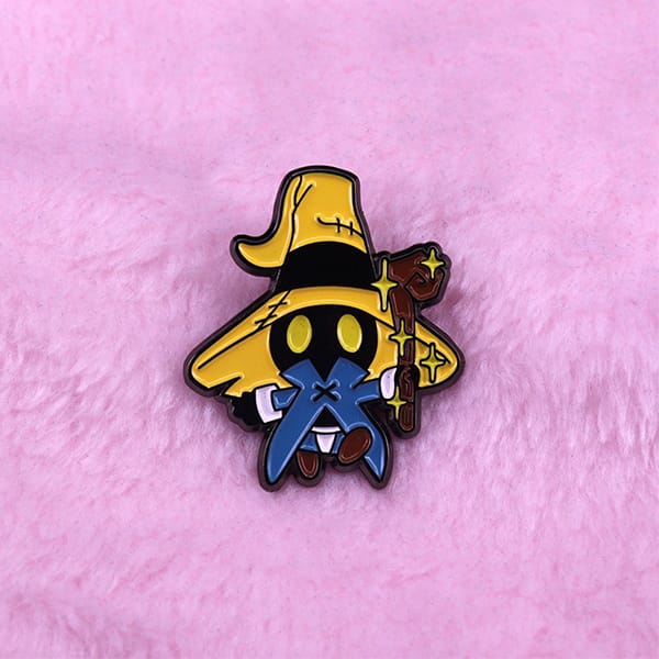 Mua phụ kiện thời trang Pin cài áo huy hiệu Final Fantasy Black Mage Chibi giá rẻ