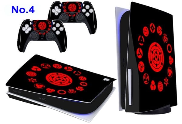 Skin dán trang trí Naruto Shippuden cho máy PS5 Standard Dualsense Controller