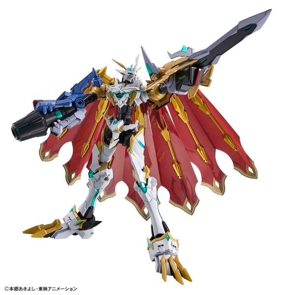 hướng dẫn ráp Omegamon X-Antibody Figure-rise Standard Amplified Digimon Adventure
