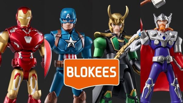 Hộp Mù Marvel Infinity SAGA Galaxy Version 01 Super Alliance Blokees 81110 nhận mô hình ngẫu nhiên nên mua sưu tầm làm quà tặng