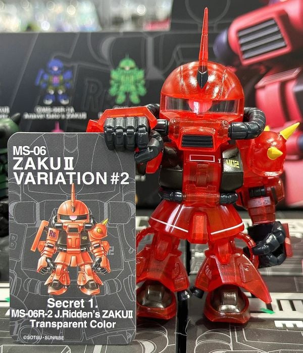Hộp mù QMSV Mini Zaku II Variation 2 Blind Box mô hình robot gundam trong anime siêu đẹp mắt đang có tại nShop