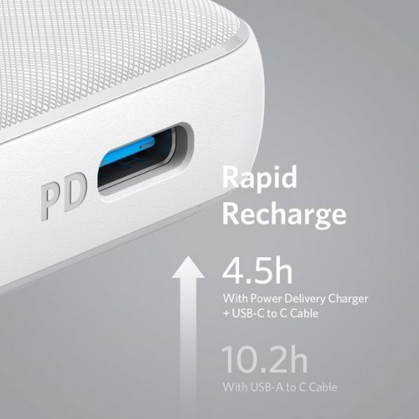 Sạc dụ phòng Nintendo Switch iPhone iPad Anker PowerCore Slim 10000 PD B2C - UN White Iteration giá tốt