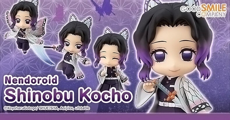 Nendoroid 1655 Shinobu Kochou Kimetsu no Yaiba Demon Slayer chính hãng