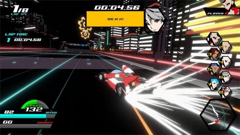 Game đua xe arcade đậm phong cách anime như Neon Apex: Beyond the Limit