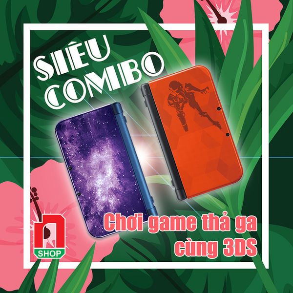 Máy New Nintendo 3DS XL siêu giảm giá tại cửa hàng game nShop