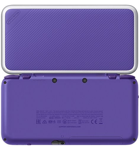 New Nintendo 2DS XL Purple Silver Mario Kart 7 Bundle nShop