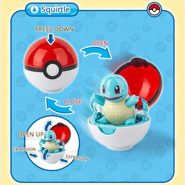 Cửa hàng bán Mô hình Pokemon Transform PokeBall PKMZC8939 Squirtle xoáy nước