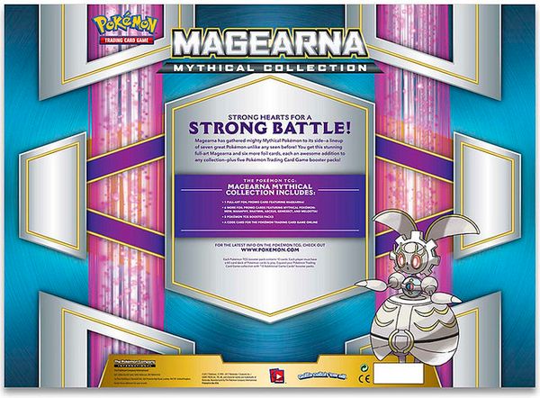 MYTHICAL POKEMON COLLECTION  MAGEARNA POKEMON TRADING CARD GAME