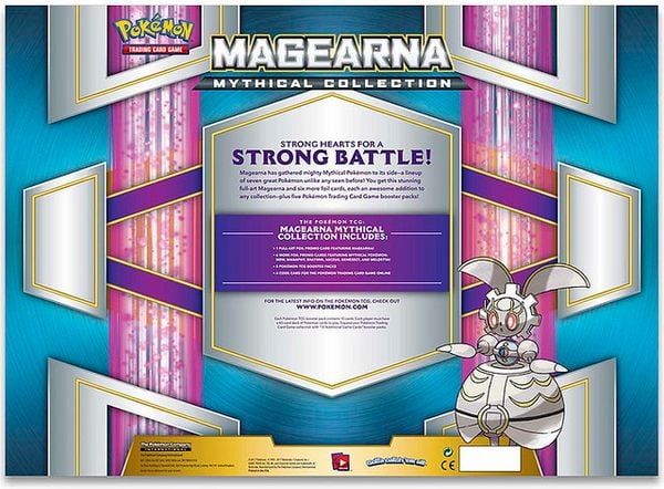 MYTHICAL POKEMON COLLECTION  MAGEARNA POKEMON TRADING CARD GAME