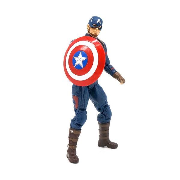 Mô hình đồ chơi siêu anh hùng Captain America Đội Trưởng Mỹ đẹp mắt chất lượng tốt giá rẻ Marvel mua tặng bé nhỏ trẻ em con cái người lớn mua sưu tầm trưng bày trang trí