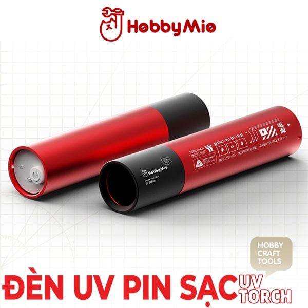 Shop chuyên bán Đèn UV Torch Flashlight Hobby Mio Pin Sạc chính hãng chất lượng tốt giá rẻ có giao hàng nhiều ưu đãi mua custom tùy biến mô hình nhựa gundam gunpla builder
