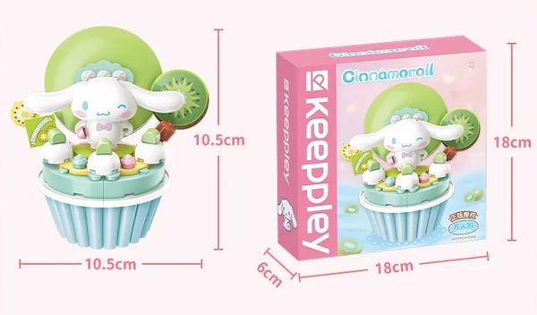 Shop bán Keeppley Sanrio Kiwi Cupcake Cinnamoroll K20815 đẹp mắt dễ thương nhựa abs an toàn giá rẻ chất lượng tốt chính hãng có giao hàng toàn quốc nhiều ưu đãi mua làm quà tặng