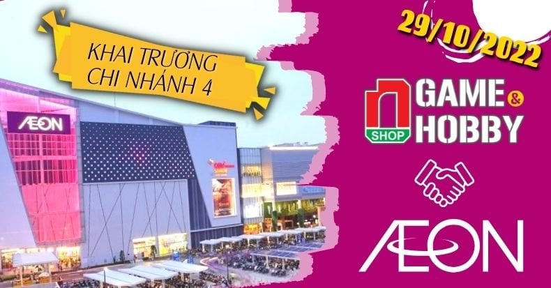 ngày khai trương nShop AEON Mall Tân Phú