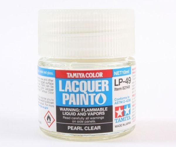 Sơn mô hình chính hãng Tamiya Lacquer LP-49 Pearl Clear 82149 nShop giao hàng hỏa tốc