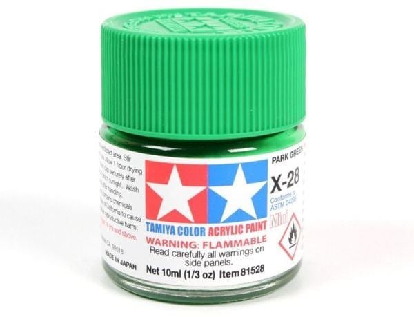 Sơn mô hình Tamiya Acrylic Mini X-28 Park Green 81528 nShop bán hàng trực tuyến