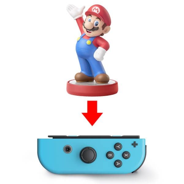 Nintendo Switch Joy-Con Controller Set Neon Blue amiibo