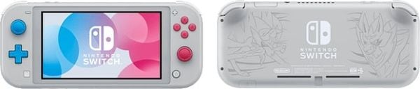 nintendo switch lite zacian and zamazenta edition