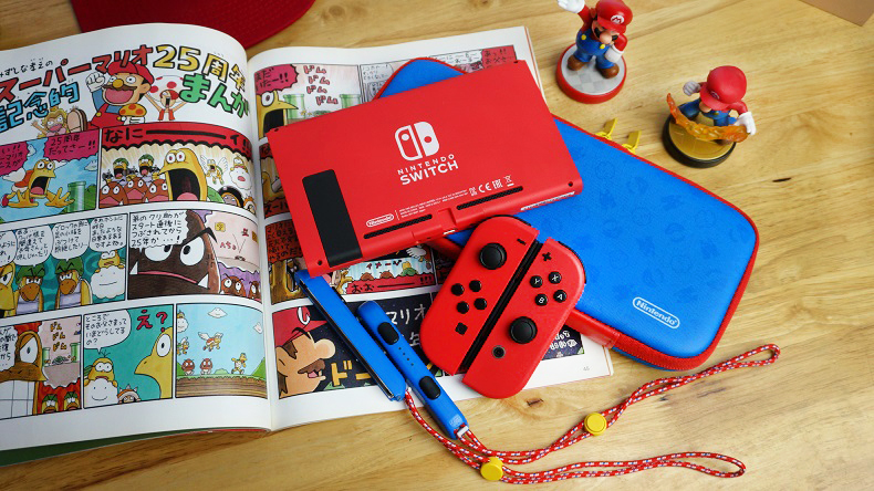 Nintendo Switch V2 Special Edition Mario