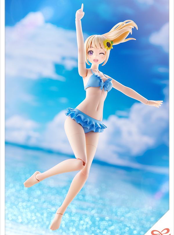 Mô hình lắp ráp Sousai Shojo Teien Madoka Yuki Swim Style Dreaming Style Sunny Sky Kotobukiya JK028 nữ sinh dễ thương tạo dáng sinh động biểu cảm