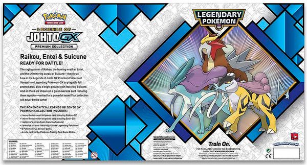 Legends of Johto GX Premium Collection Pokemon TCG