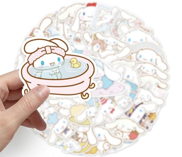 Hình dán sticker Sanrio Cinnamoroll tổng hợp 50 cái bán giao nhanh trong ngày Hồ Chí Minh