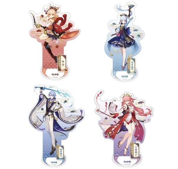 Standee Tấm trang trí Genshin Impact Inazuma NG03 tạo điểm nhấn độc đáo cho góc gaming của bạn