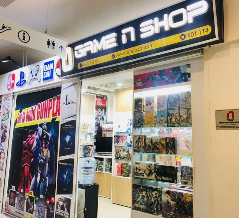 nshop quan 7 hcm muagame ps5 ps4 nintendo switch gundam