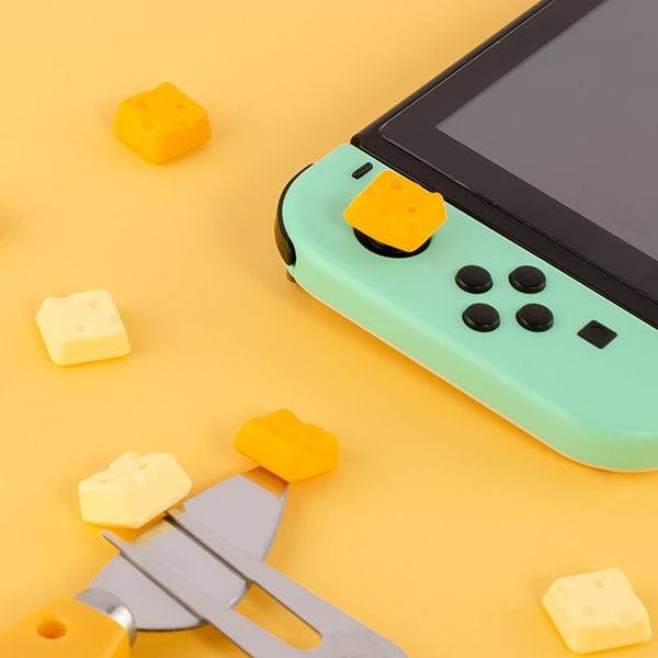 Nút bọc joycon analog hình Cheese Viên phô mai