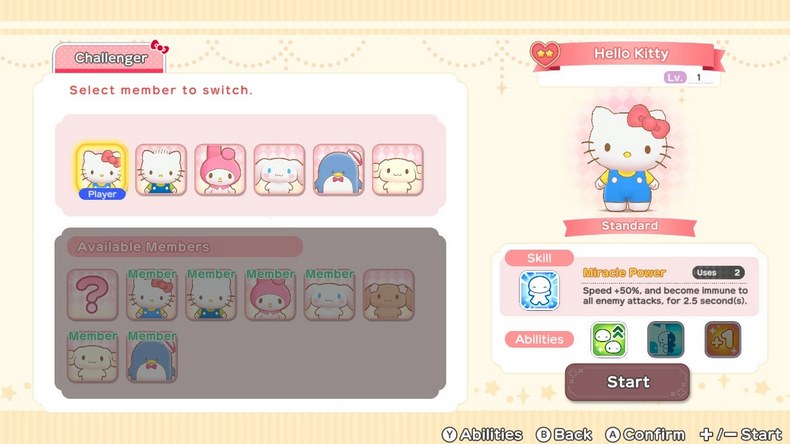 Hello Kitty and Friends,  Niềm vui từ màn Hóa trang