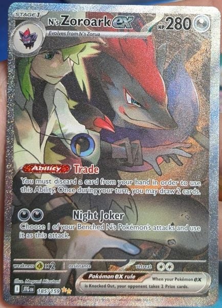 Check giá bài Pokemon TCG Journey Together card in hình siêu đẹp lấp lánh độ hiếm cao bổ sung bộ sưu tập của bạn