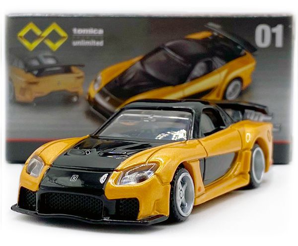 Hobby Store bán Đồ chơi mô hình xe Tomica Premium Unlimited No.01 The Fast and the Furious RX-7