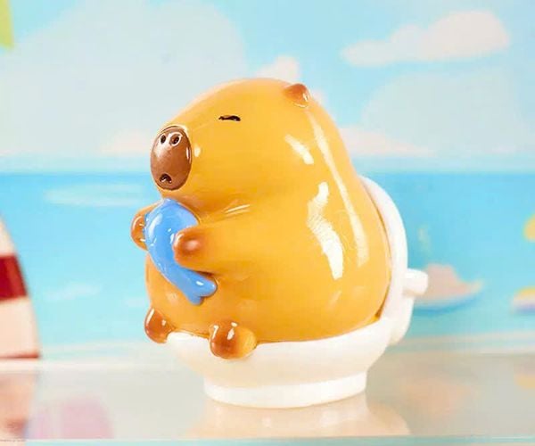 Mô hình Hộp Mù Capybara Nô Lệ Tư Bản Blind Box khui túi mù siêu hot phần thưởng đẹp mắt hấp dẫn