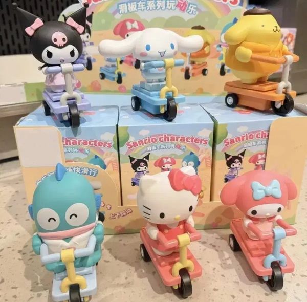 Hộp Mù Moetch Sanrio Scooters Blind Box mở ngẫu nhiên trò chơi may mắn hấp dẫn kích thích