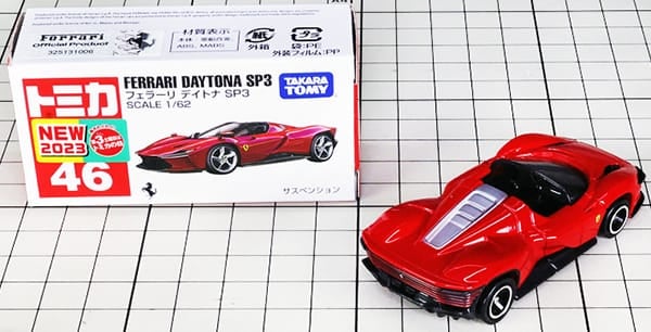 Shop bán xe Mô hình ô tô Tomica No. 46 Ferrari Daytona SP3 chất lượng cao chính hãng Nhật Bản