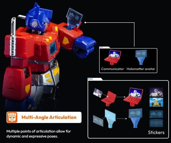Transformers Model Kit AE01 - G1 Optimus Prime 18cm Luminous Eyes Blokees 71156 là model kit ấn tượng, mang đến trải nghiệm lắp ráp thú vị và đầy sáng tạo
