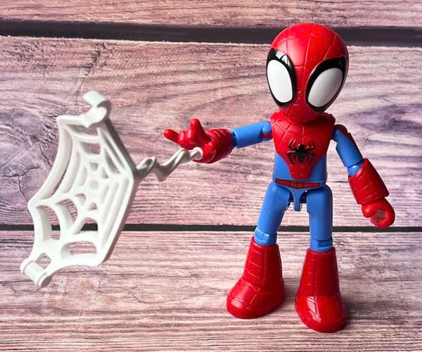 Mua đồ chơi lắp ráp Spidey Amazing Friends Spider Peter Parker Model Kit Blokees 74801 mô hình siêu ấn tượng chân thực trang trí trưng bày hợp lí