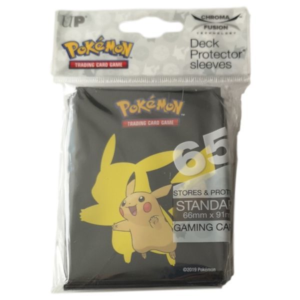 Sleeves bọc bài Pokemon Ultra PRO Pikachu Black chất lượng cao