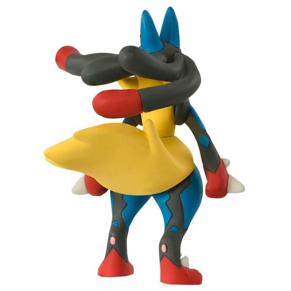 Sưu tập figure Pokemon Moncolle Mega Lucario chính hãng có bản quyền cho fan người hâm mộ pokemon