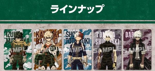 Thẻ bài My Hero Academia Metallic Card Collection Vol. 5 chính hãng bandai mở ngẫu nhiên random may mắn thú vị