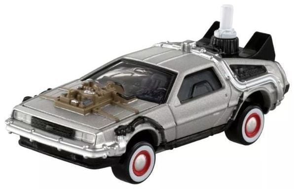Mô hình xe Tomica Unlimited 02 Back to the Future Part III Time Machine chính hãng