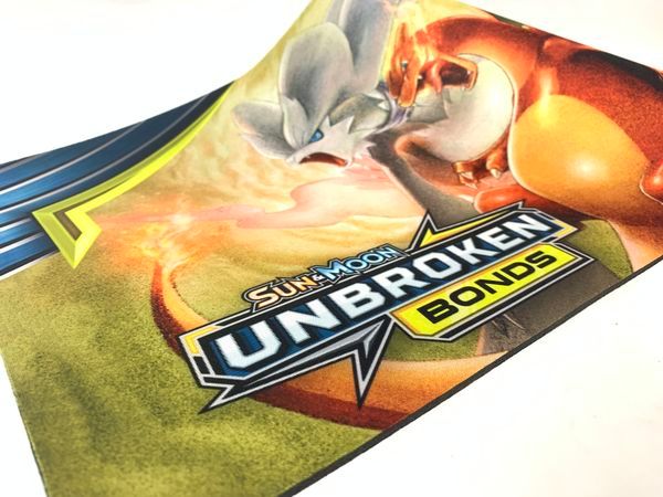 shop pokemon bán thảm chơi bài Pokemon Unbroken Bonds Reshiram Charizard playmat