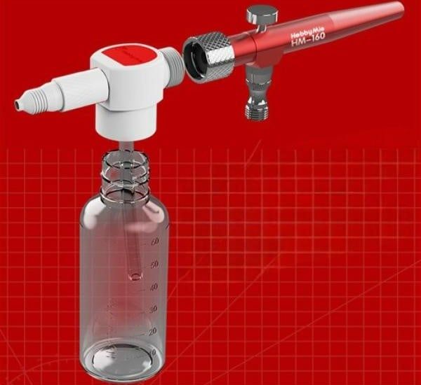 Bộ súng sơn mô hình Clean Free Airbrush Hobby Mio HM-160 giá tốt chất lượng cao