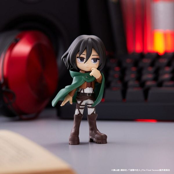 Đồ chơi Hộp Mù PalVerse Attack on Titan Blindbox mô hình dễ thương trang trí bàn học làm việc kệ sách